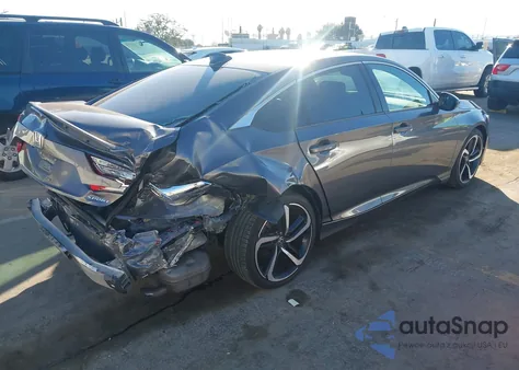 2018 Honda Accord Sport from USA, damaged, VIN 1HGCV1F30JA200895